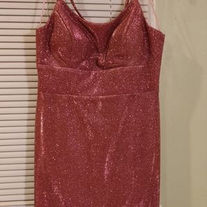Pink Shimmer dress